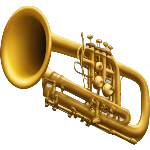 Horns trumpet alto sax tenor sax trombone emoji