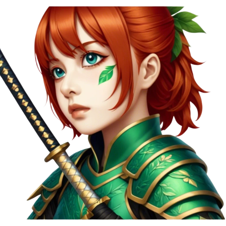 Emerald Samurai emoji