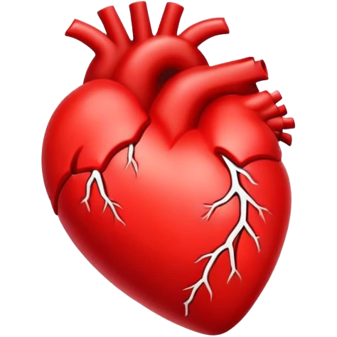 A heart in the style of rock  emoji