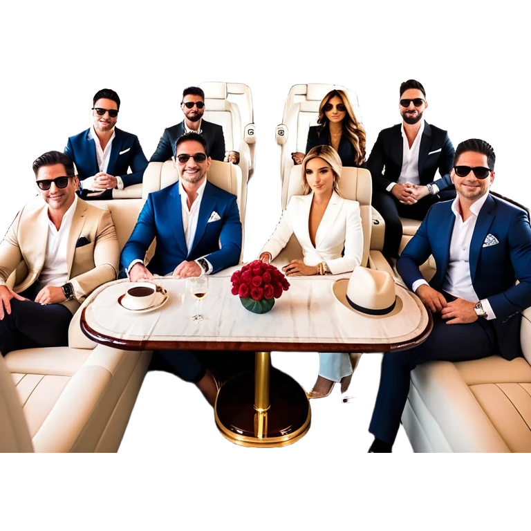 Grant Cardone, Tai Lopez, Josh King Madrid, Alex Hormozi, Iman Gadzhi, Daniel G, Branden Condy, Patrick Bet-David, Dan Henry, Luke Belmar, Shelby Sapp, Leila Hormozi, Tefi Valenzuela, business, influencers, friends, rich millionaire success lifestyle, private jet , supercars, success, sales emoji