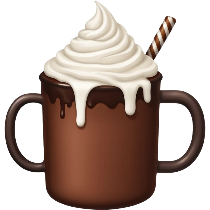 Hot chocolate emoji