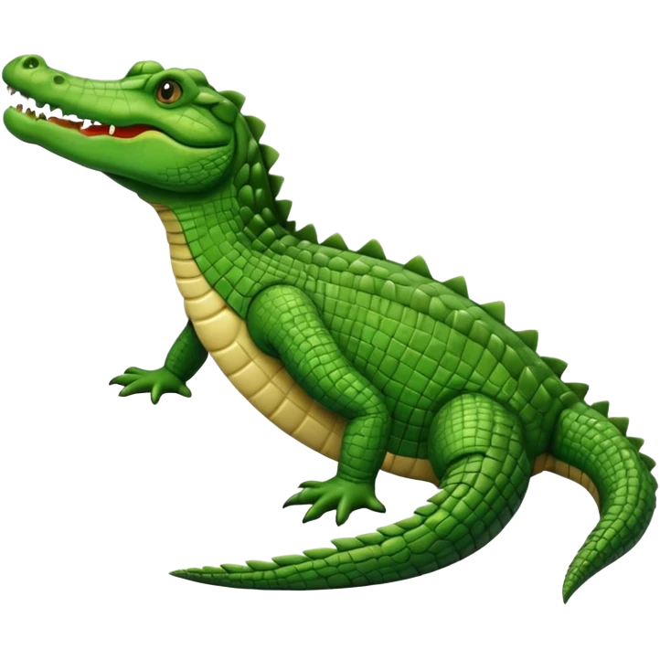 crocodile body shape emoji