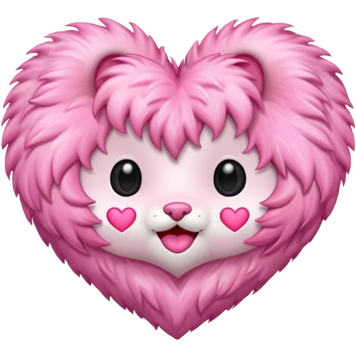 Furry heart emoji