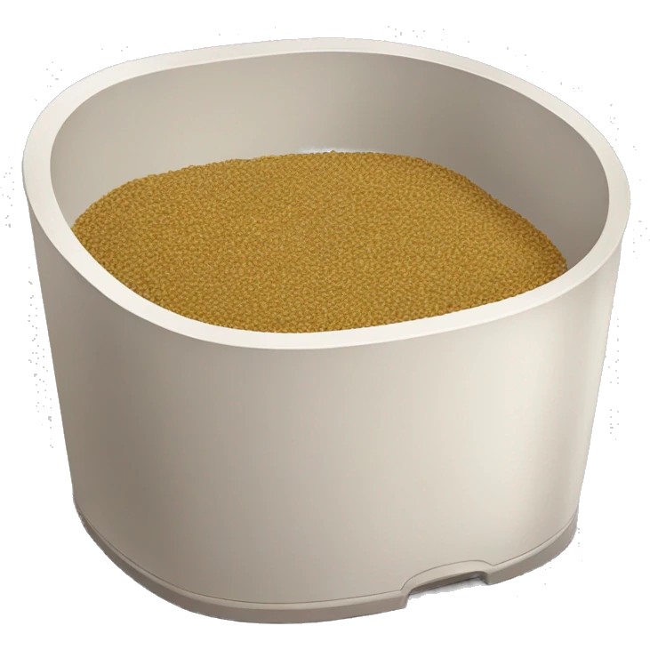 Cat litter box emoji