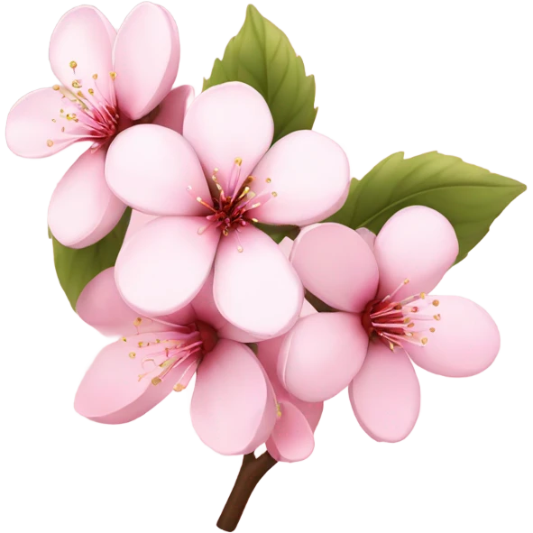 Cherry blossom flower emoji