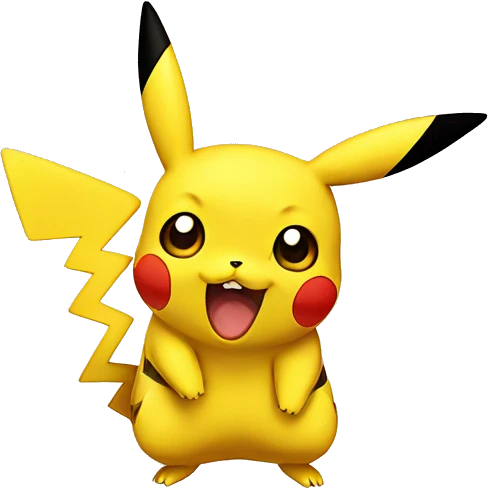 Pikachu Pokémon emoji