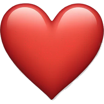 iPhone heart emoji