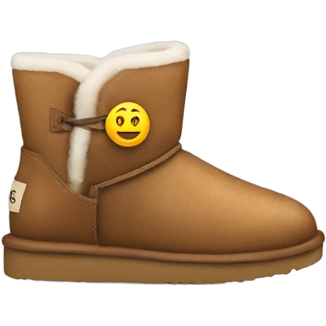 Ugg shoes emoji