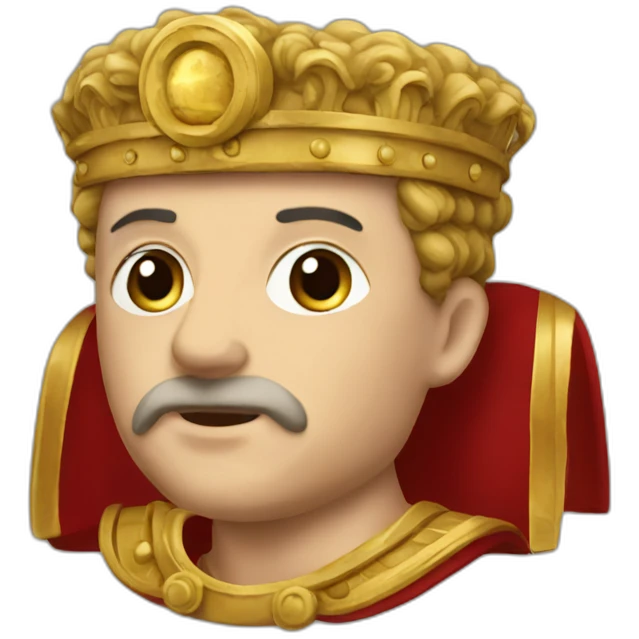 Roman emperor emoji