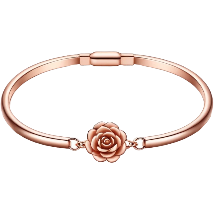 Rose gold bracelet armlet anklet   emoji