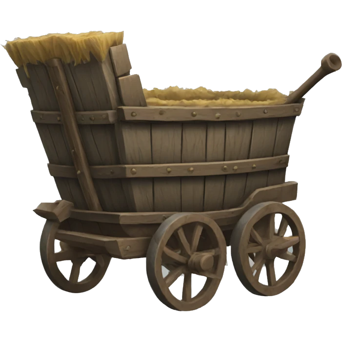 medieval cart emoji