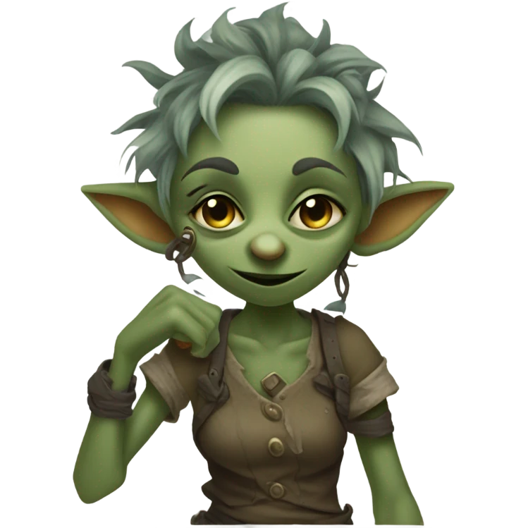 Loot Goblin female emoji