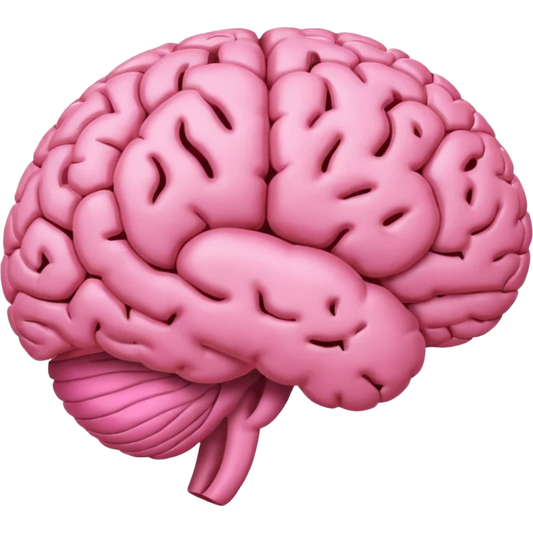 pink brain emoji