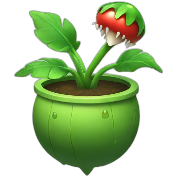 Piranha-plant emoji