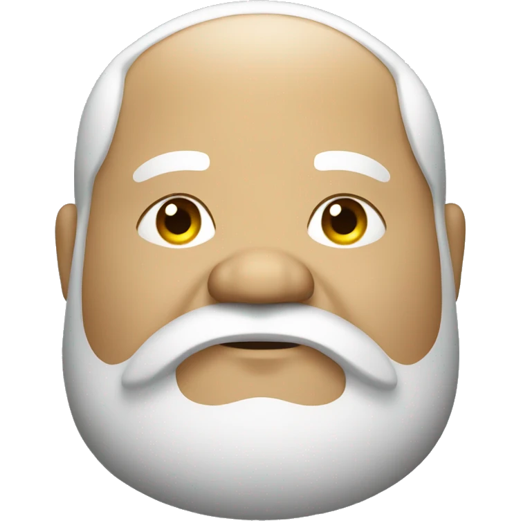 Fat man with beard emoji