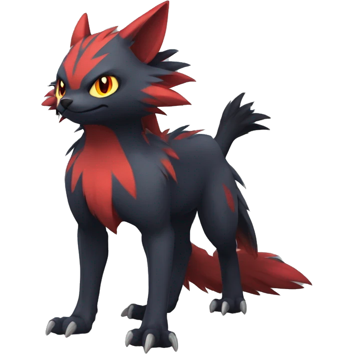 Nargacuga-Litten-Zoroark full body emoji