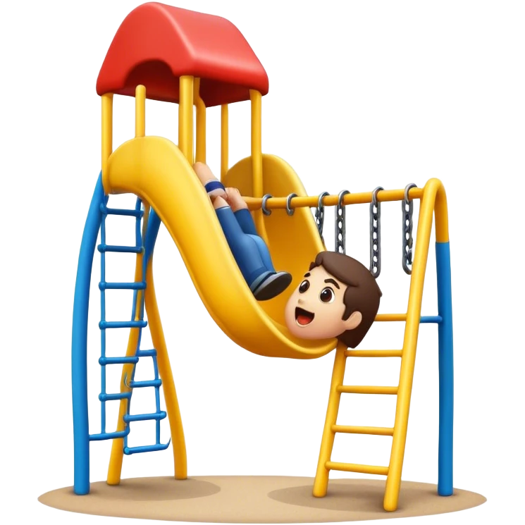 Person with a playground in mouth  emoji