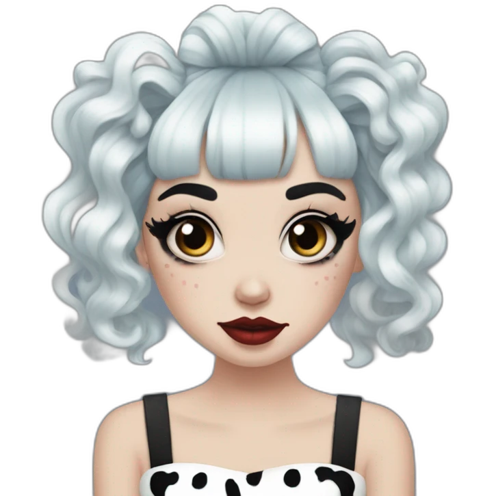 melanie martinez cruella de vil hair emoji