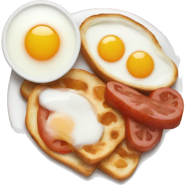 english breakfast  emoji
