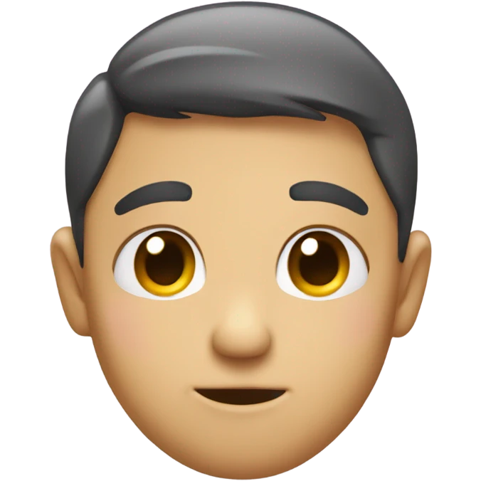blushing shy emoji