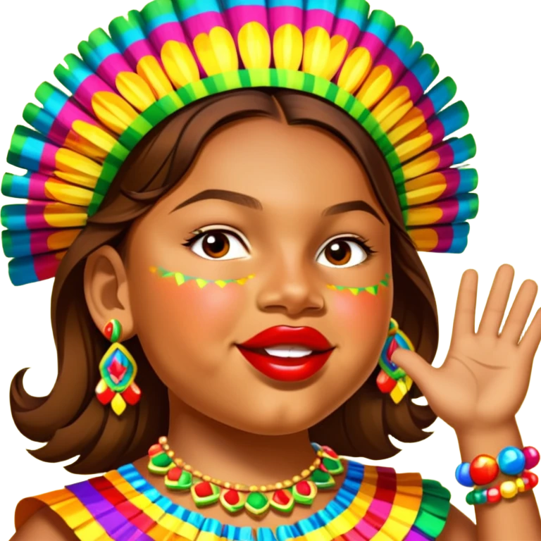 Joyful Reveler emoji