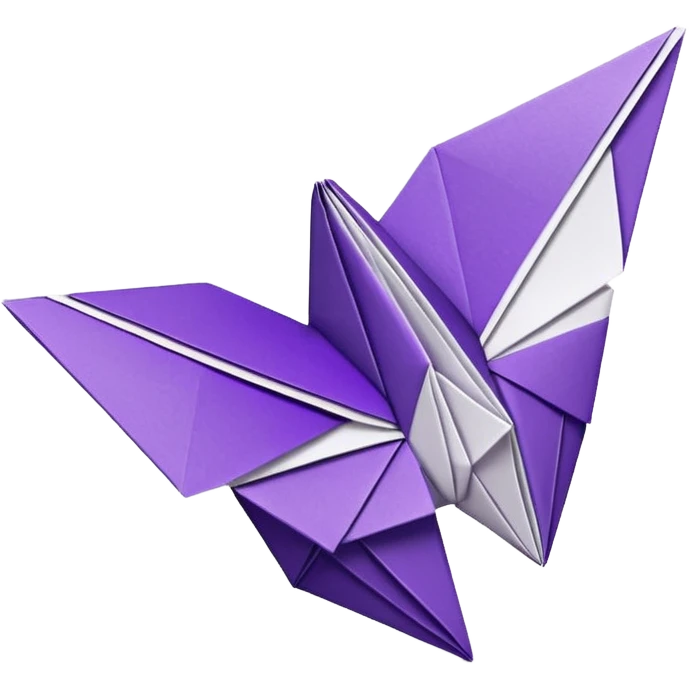 Glitter Purple and White Coringa Card emoji