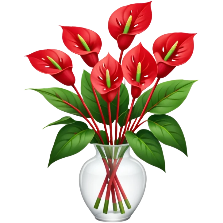 orchidee - sonnenblume - anthurienstrauss - ohne blumenvase emoji