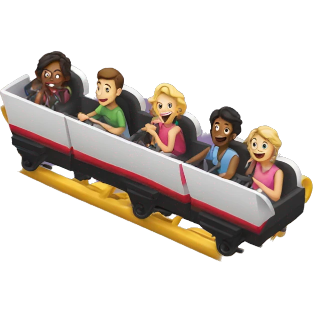 Roller coaster emoji