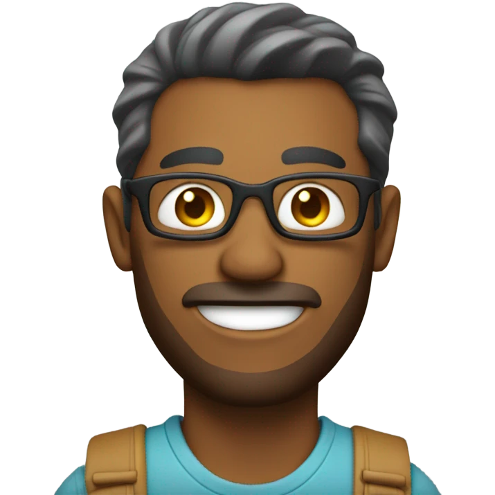 Man riding car in hawai emoji