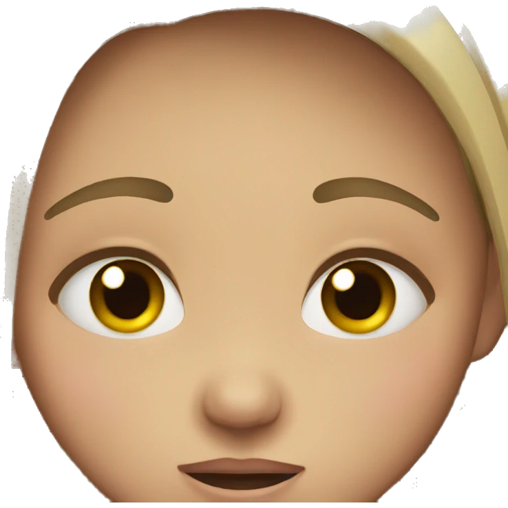 girl crying emoji