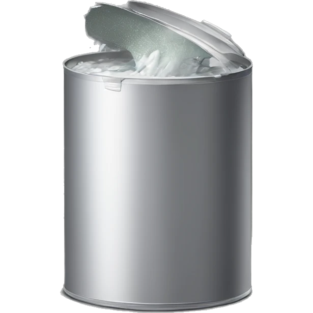 Macbook in a thrash can emoji