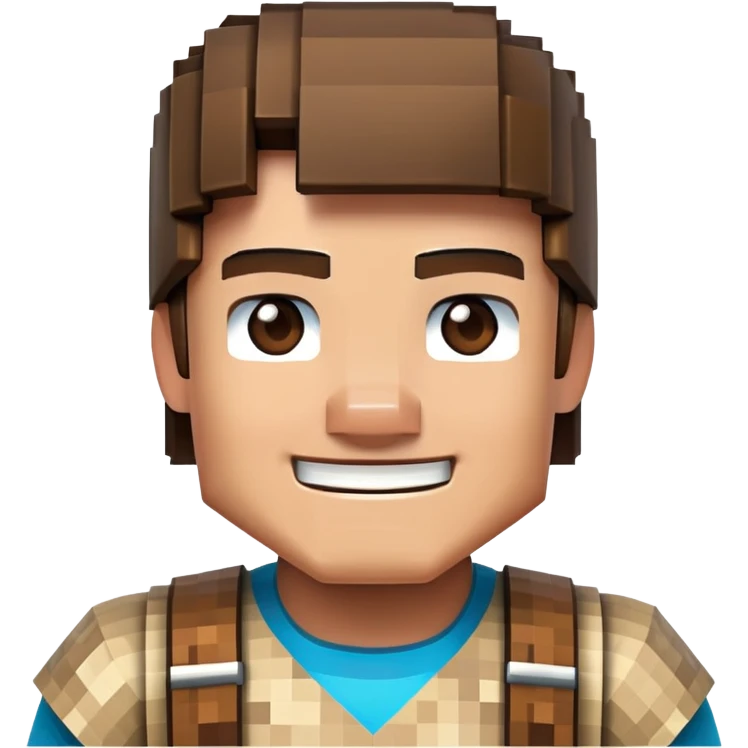 Minecraft Steve emoji