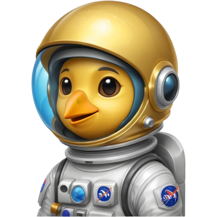 astronaut bird emoji