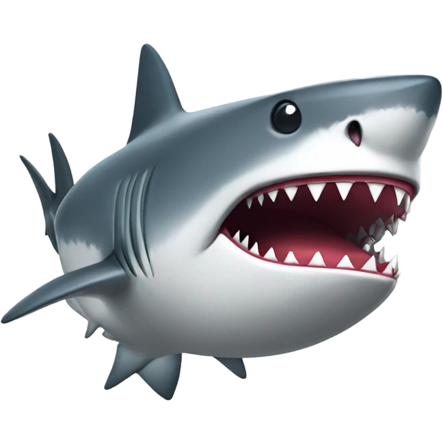 shark with gun emoji