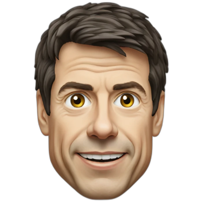 Toto Wolff avec un gros bouton sur le front emoji