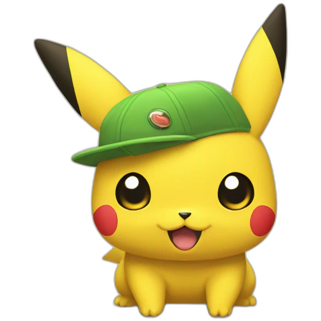 Pikachu kawail  emoji