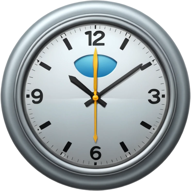Clock it  emoji