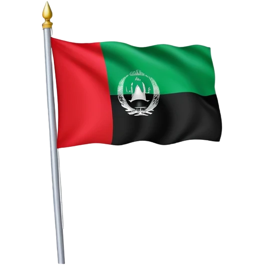 make an afghanistan falg emoji