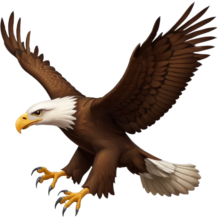 Aesthetic eagle emoji
