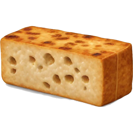 a single piece of tempeh the food emoji