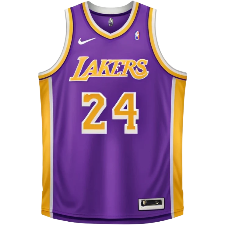 los angeles lakers jersey emoji