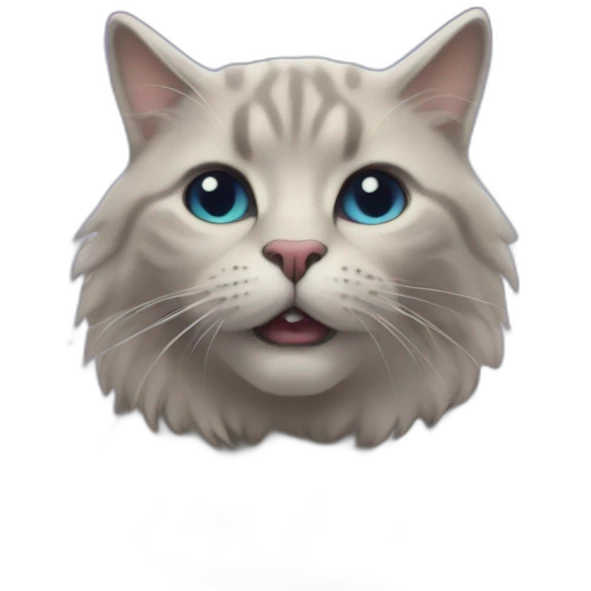 cosmic cat in nebula emoji