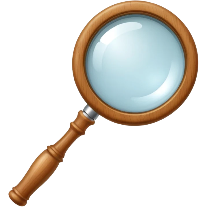 magnifying glass emoji