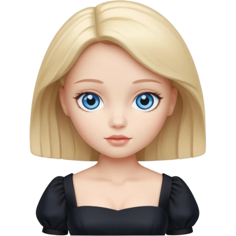 Faça essa mesma boneca, mas sem o cabelo pegando fogo emoji