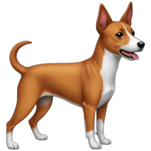 Basenji dog emoji