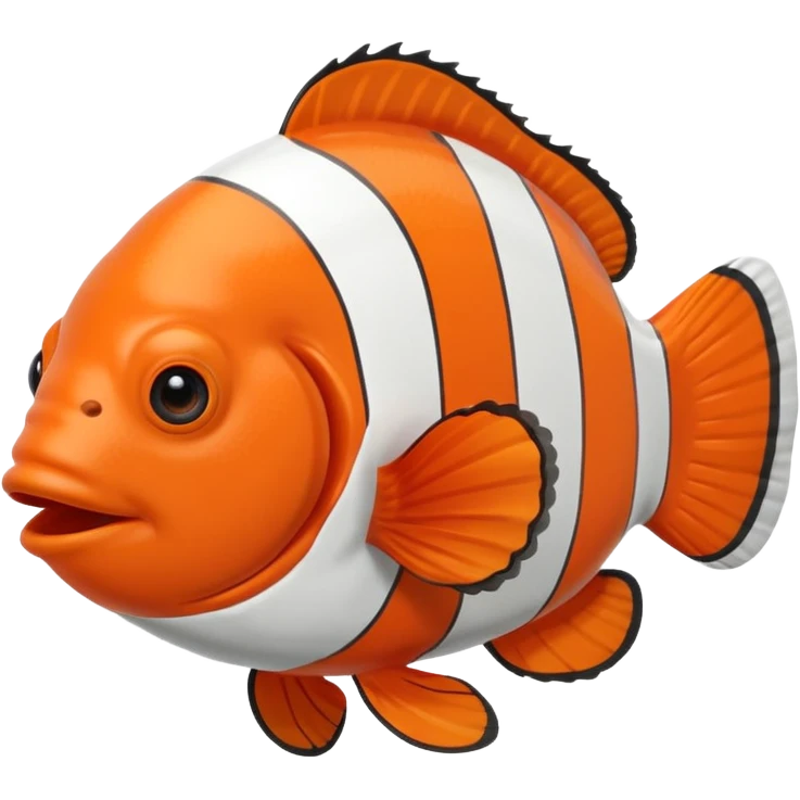 Creat me a clownfish emoji emoji