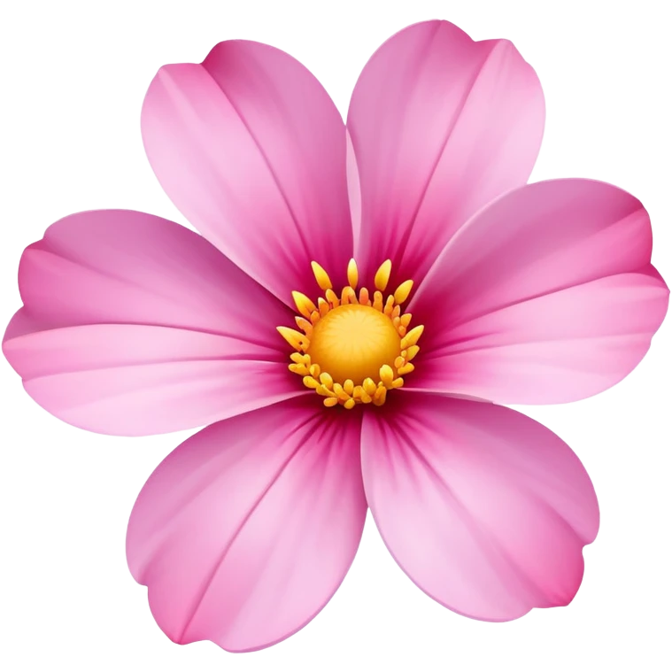 pink flower emoji