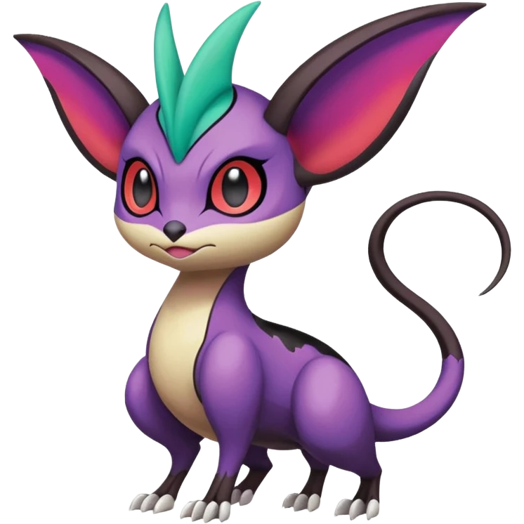 Meloetta-Noibat-Noivern-Pokémon-Fakémon-creature emoji
