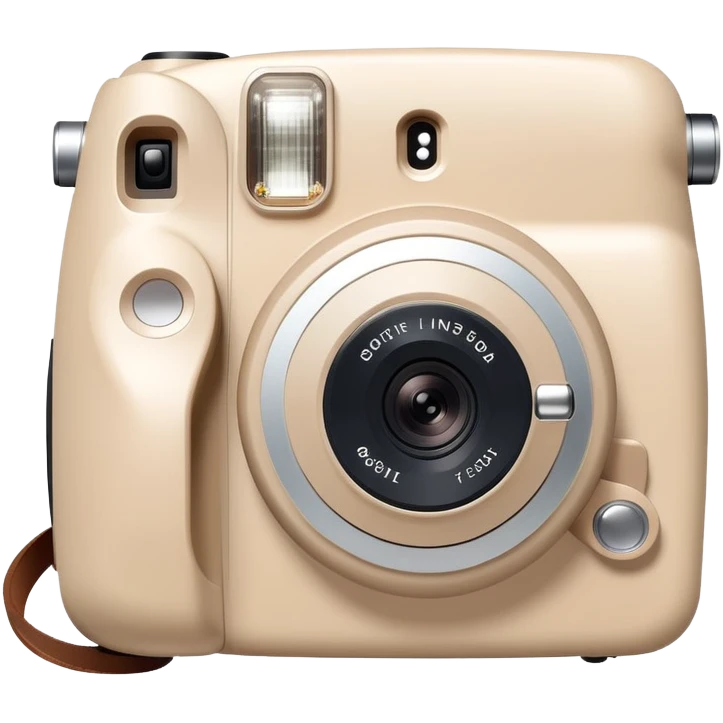 Beige instax emoji