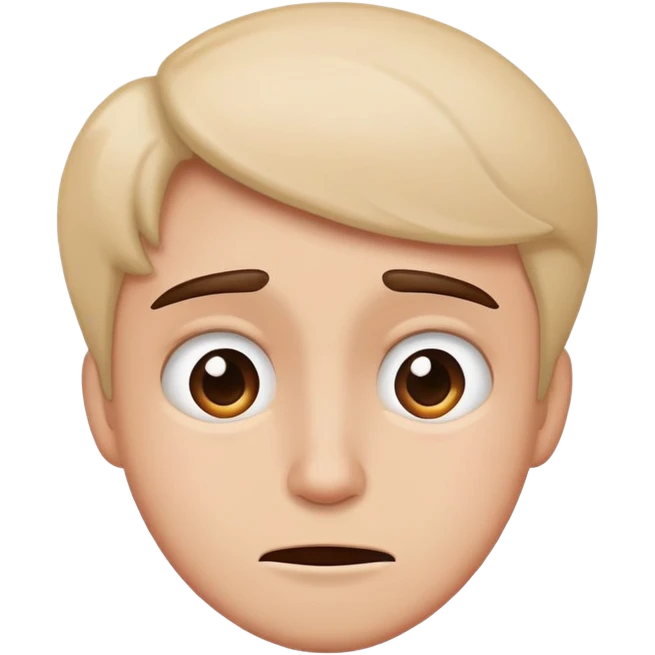 Sad but happy  emoji